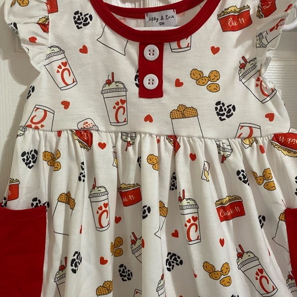 NWT Chick-Fil-A Dress - Picture 4 of 8